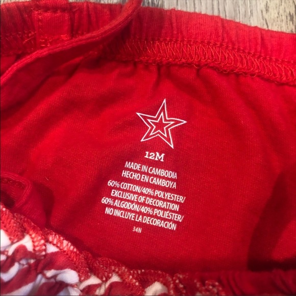 Patriotic Ruffle Bow Tank Top - Picture 4 of 5